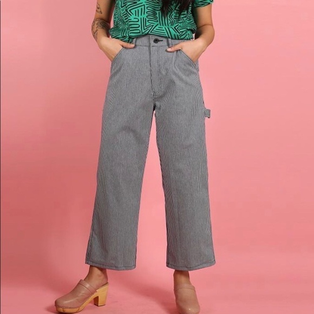 Nooworks Railroad Stripe Painters pants